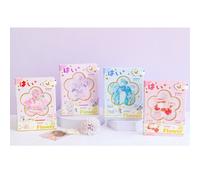 Bloc-Notes À Images Dynamiques Créatives, 128 Feuilles, Bloc-Notes Avec Illustration De Page En Couleur, Boucle Magnétique, Joli Agenda Pour Écolière