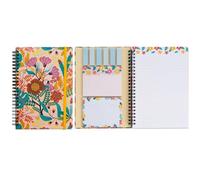 Bloc-notes A5, chacun avec 9 blocs de notes adhésives décorées et un carnet pratique, bloc-notes autocollant, carnet de notes autocollant, cadeau d'appréciation des enseignants, bloc-notes pour