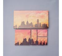 Bloc-Notes Adhésif Paysage Naturel, 6 Pièces/Boîte, 600 Feuilles, Avec Boîte De Rangement, Pour Journal Intime, Carnet De Notes