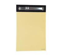 Bloc-notes adhésif polyvalent pour bureaux et écoles, bloc-notes ligné brillant, papier de qualité, facile à décoller, carnet de notes adhésif ligné repositionnable