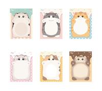 Bloc-notes adhésif puissant, Cow A to Chocola, A | Conception réutilisable pour le scrapbooking scolaire et une utilisation quotidienne avec des décorations d ' animaux