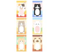 Bloc-notes adhésif puissant, Pscat to, B | Conception réutilisable pour le scrapbooking scolaire et une utilisation quotidienne avec des décorations d ' animaux