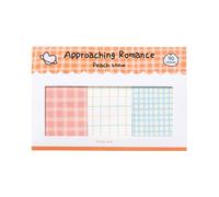 Bloc-notes adhésifs colorés avec lignes, bloc-notes en papier adhésif, carnet de notes polyvalent pour les bureaux scolaires, rappels, bâton ligné