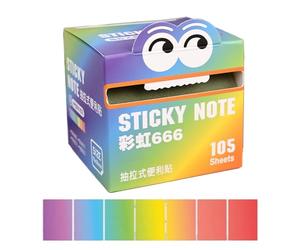 Bloc-notes adhésifs, couleur transparente, 105 feuilles/rouleau, bloc-notes repositionnables pour bloc-notes, souvenirs, maison, bureau, école, mise en évidence pour les apprenants
