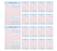 Bloc-notes Agenda 2026 A5 en Papier Checklist | Format Compact Pratique, Style Minimaliste et Sophistiqué, pour Réunions et Rendez