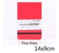 Bloc-Notes Aquarelle 300g/M2, 24 Feuilles De Papeterie Pour Croquis, Marqueur De Dessin, Fournitures De Croquis