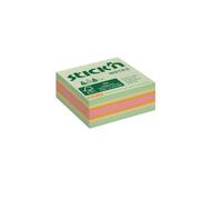 Bloc-notes auto-adhésif, mélange de pastels des bois, 51 x 51 mm, 240 feuilles, STICK N 21889