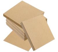 Bloc-notes Autocollant Marron Repositionnable, Apprentissage et Dossiers | Papier à Écriture Lisse, Format Portable, Adhérence sans Résidu, pour Étudiants, Personnel Administratif, Réfrigérateur