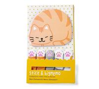 Bloc-Notes Autocollant Mignon Panda, Chat, Dessin Animé, Tour Eiffel, Planificateur, Papeterie Kawaii, Fournitures Scolaires