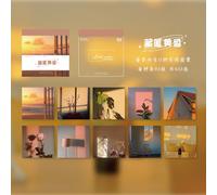 Bloc-Notes Autocollant Paysage Ins Scrapbooking, 400 Pièces/Paquet, Papeterie Pour Journal Intime, Carnet De Notes, Fournitures Scolaires Et De Bureau