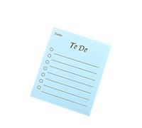 Bloc-notes autocollant simple ligné bloc-notes notes pratique fournitures scolaires de bureau pour étudiants écriture simple ligné autocollant bloc-notes bloc-notes liste de choses à faire