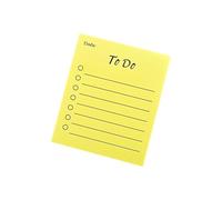 Bloc-notes autocollant simple ligné bloc-notes notes pratique fournitures scolaires de bureau pour étudiants écriture simple ligné autocollant bloc-notes bloc-notes liste de choses à faire
