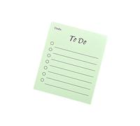 Bloc-notes autocollant simple ligné bloc-notes notes pratique fournitures scolaires de bureau pour étudiants écriture simple ligné autocollant bloc-notes bloc-notes liste de choses à faire