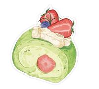 Bloc-notes autocollantes faciles à écrire pour dessert, gâteau, série Sweet Station, simple et charmant mémos pour l'école