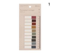 Bloc-Notes Autocollants À Feuilles Mobiles, Étiquette Page, Signet, Drapeaux, Fournitures De Papeterie De Bureau, Nouveauté, 200 Feuilles