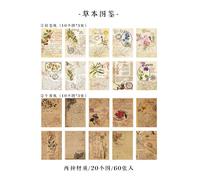 Bloc-Notes Autocollants Scrapbooking, 60 Pièces/Lot, Bloc-Notes, Lettres De La Série Hier, Papier Journal Intime, Papeterie Scolaire Et De Bureau