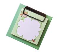 Bloc-notes avec porte-bloc de 7,6 x 7,6 cm - 30 feuilles - Petits blocs-notes pour écrire, journal, bureau, fournitures d'écriture