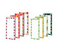 Bloc-notes, Bord Déchiré Propre, 21,5 X 9 Cm, Bloc-notes Avec Des Motifs De Fruits Réalistes, Bloc-note À Dos Magnétique, Facile À Utiliser, Pour Le Bureau À Domicile, L'école, La Salle De Classe, Le