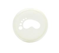 Bloc-Notes Champignon Mignon, 50 Pièces, Motif Pied, Reliure, Disque, Boucle À Feuilles Mobiles, Liaison En Plastique, Bouton, Accessoires Main Ledger