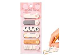 Bloc-notes Chat,180 Feuilles De Marqueurs Autocollants En Papier De Style Cartoon | Autocollants De Dessin Animé,Pour Femmes Étudiants Garçons Filles École Travail Classe