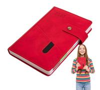 Bloc-notes Choses de, cahier à couverture rigide, journal et choses en cuir PU 2025 | Bloc-notes 'agenda portable, livre 'agenda des événements pour le travail, l'étude, la planification, les affaires