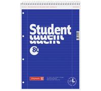 Bloc-notes collège DIN A4 gaucher Lin27