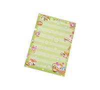 Bloc-notes coloré sur le thème des animaux, non adhésif, A | Écriture fluide, conviviale, portable, décorations créatives pour journaux, utilisation en t bureau,