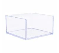 Bloc-notes cube pour prendre des messages téléphoniques, écrire des listes de courses, dates d'événements à venir, maison, bureau, école (transparent)