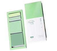 Bloc-notes de couleur en vrac - Fournitures de carnet d'étude - Feuilles résistantes aux déchirures - Organiseur de bureau recyclé - Onglets d'indexation