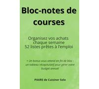 Bloc-notes de courses