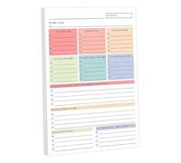 Bloc-notes De Liste De Contrôle, Conception De Bloc-notes De Liste De Contrôle A5 Non Daté, 14,8 X 21 Cm, Planificateur De Tâches A5, Carnet De Planification Non Daté, Mise En Page De Planification De