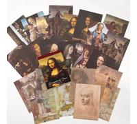 Bloc-Notes De Peintures Célèbres Van Gogh, 80 Pièces/Lot, Carnet De Croquis, Papeterie Scolaire, Accessoires De Bureau, Carnet De Notes Pour Journal Intime, Scrapbooking