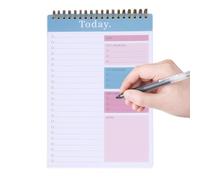 Bloc-notes de planification quotidienne 52 feuilles