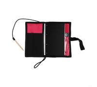 Bloc-Notes de Plongée avec Poche Transparente Intérieure | Matériau PP et pour papier résistant, étanche et pratique, couleurs variées au pour choix, usage fréquent(Rose Red)