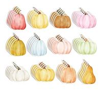 Bloc-notes de poche en papier de dessin animé, pumpkin, A