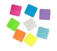 Bloc-notes de poche PET adhésif repositionnable 20, Square | PET adhésif transparent pour l ’ organisation de la prise de notes, la journalisation scolaire, la planification