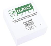 Bloc-Notes De Rechange Pour Bloc-Notes, 95 X 95 X 50 Mm, Environ 500 Feuilles, Blanc