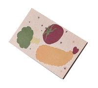 Bloc-notes de style coréen - Bloc-notes simples - Bloc-notes simples à la fraise - Accessoires scolaires et de bureau - Belle écriture simple fraise - Mémo collant pour bureau