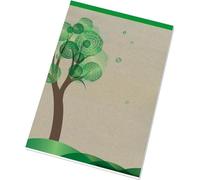 Bloc-notes Écologie A5, 50 feuilles, carré