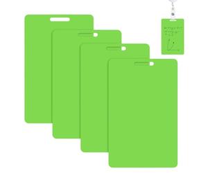 Bloc-notes effaçable à l'alcool - 4 pièces réutilisables verticales, pour infirmier, médecin, enseignant, assistant, directeur, bureau, hôtel, école, foire, restaurant