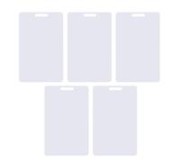 Bloc-notes Effaçable Avec Badge - 5 Petites Notes Portables Réutilisables, Mini Bloc-notes Pour Soins Médicaux, Ensemble De Cartes D'écriture Uniforme Pour Infirmière, Médecin Et Soignant | Résistant