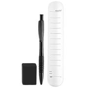 Bloc-notes effaçable, bracelet rappel - Bracelet Slap inscriptible, bracelet de rappel pour infirmières imperméable et inscriptible, bloc-notes pour bracelets Slap avec règle pour stud