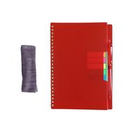 Bloc-notes effaçables - Copie de planificateur | Bloc-notes étanche | Carnet numérique réutilisable Fusion | Bloc-notes vierge | Carnet coloré avec couverture arc-en-ciel pour journal de voyage