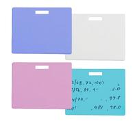 Bloc-notes effaçables - Porte-bloc portable et réutilisable - Pour infirmières, enseignants, médecins, infirmiers, infirmières, hôpitaux