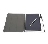 Bloc-Notes électronique 10 Pouces Tablette LCD Tablette de Dessin Fournitures commerciales Technologie de plastification de Haute Technologie(Red (with Leather Case))