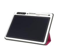 Bloc-notes électronique bloc-notes électronique portable tablette LCD tablette de dessin fournitures de bureau outil de peinture à la main(Rose rouge)