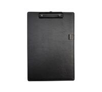Bloc-Notes En Cuir Pu A4 A5, Trombone, Bloc-Notes, Porte-Documents Avec Pince À Stylo, Papeterie Scolaire Et De Bureau