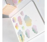 Bloc-notes en papier à retirer, 100 feuilles, pour le bureau, A | Notes autocollantes pour écrire un rappel sur un Journal, planificateur, carnet de notes, calendrier,