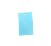 Bloc-notes en silicone effaçable 9 x 6 cm pour infirmières (Bleu B) | Silicone lisse pour la surface, compatible avec les marqueurs effaçables à sec, pour un nettoyage instantané
