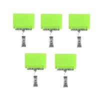 Bloc-Notes en Silicone Réutilisable 10.5cm - Tableau Blanc de Poche Effaçable, Cahier d’Écriture Portable pour Bureau, Enseignants, Personnel Médical - 5 Pièces